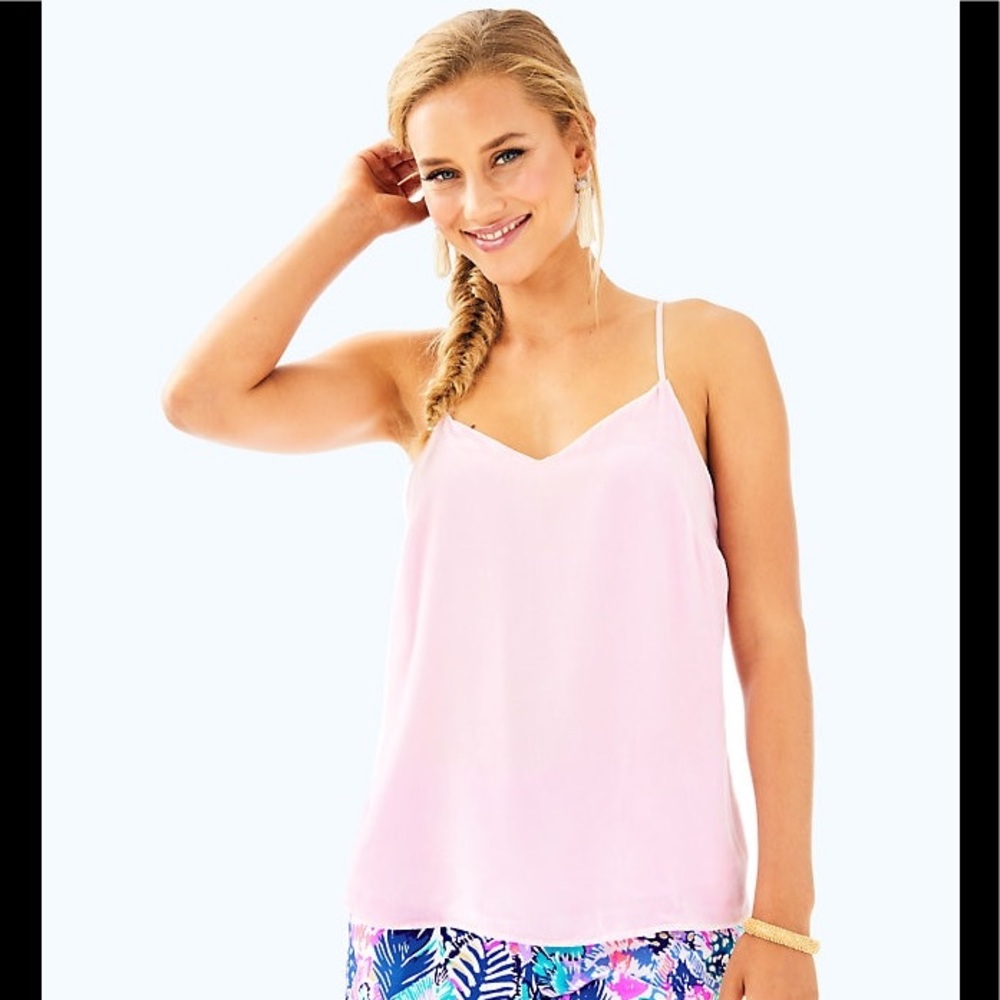 Lily Pulitzer Dusk Velvet Racerback Top